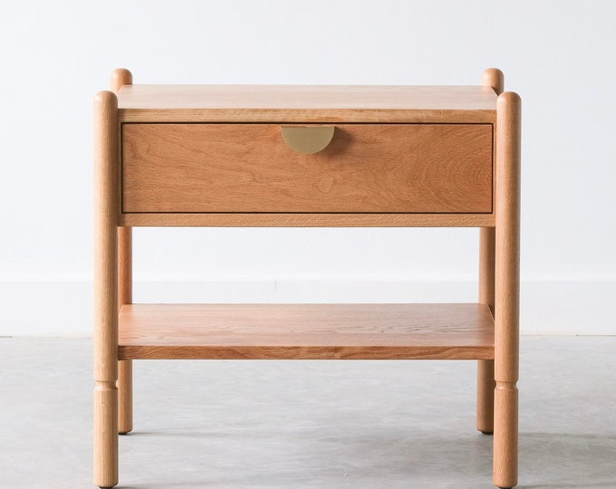 Sawyer Nightstand - Solid Wood - Available in Other Woods