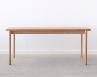 Mesa de comedor Sawyer - Madera maciza - Disponible en otras maderas