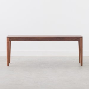 Avers Bench - Solid Wood - Customizable