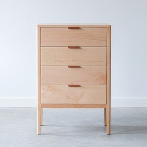 Avers Tallboy Dresser - Solid Wood - Available in other woods