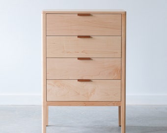 Avers Tallboy Dresser - Solid Wood - Available in other woods