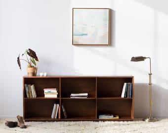 Douglas Bookcase - Solid Walnut Bookcase - Available in other woods