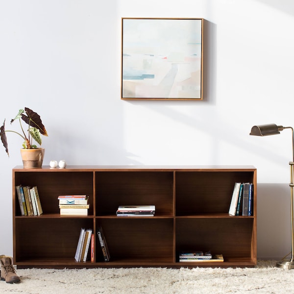 Douglas Bookcase - Solid Walnut Bookcase - Available in other woods