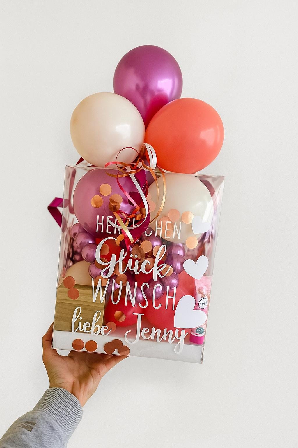 10-teiliges Konfetti & Metallic Luftballon-Set – Schwarz, 12 Zoll (30 Cm) Für Helium & Luft | Perfekt Für Geburtstage, Hochzeiten, JGA & Partys