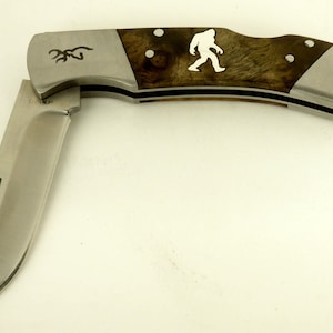 Browning Sterling silver Sasquatch pocket knife