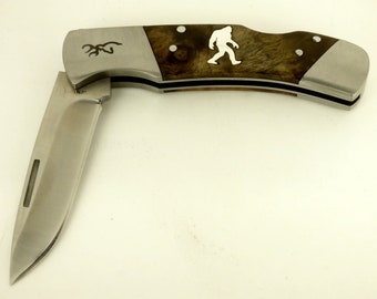 Browning Sterling silver Sasquatch pocket knife