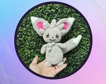 Shy Chincilla Crochet Amigurumi Digital Pattern