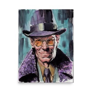 Too Many Questions – The Riddler in Gouache Poster