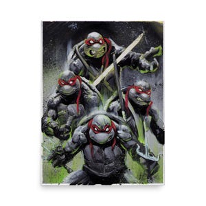 Brothers in the Shadows – Teenage Mutant Ninja Turtles Poster