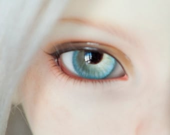 Resin Doll Eyes 12/14/16/18/20mm for 1/3 1/4 1/6 BJD Doll Volks Dollfie FairyLand Luts Dollshe Custom Blue Resin Clay Eyeball