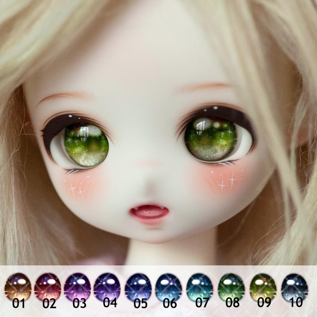 Sparkle Anime Doll Eyes Resin BJD Eyes For Volks Obitsu GSC Dolls 8 sparkle-anime-doll-eyes-resin-bjd-eyes-for-volks-obitsu-gsc-dolls-8