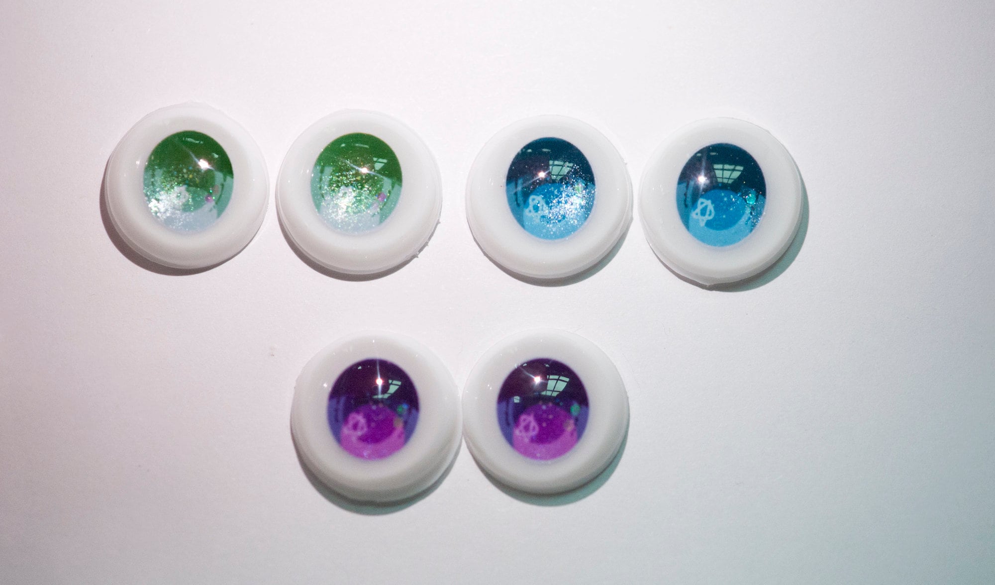 20mm Resin Doll Eyes 3 Colors for Dream Dollfie Smart Doll BJD Etsy