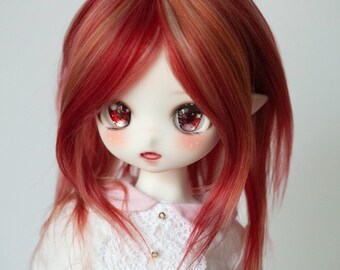 モヘア糸 BJD ドール用ウィッグ 頭囲14cm～24cm ドール用 - Etsy 日本