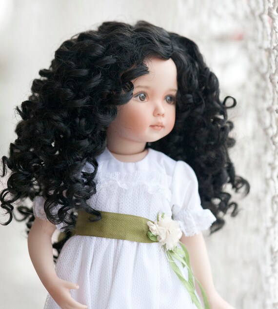 black doll wig