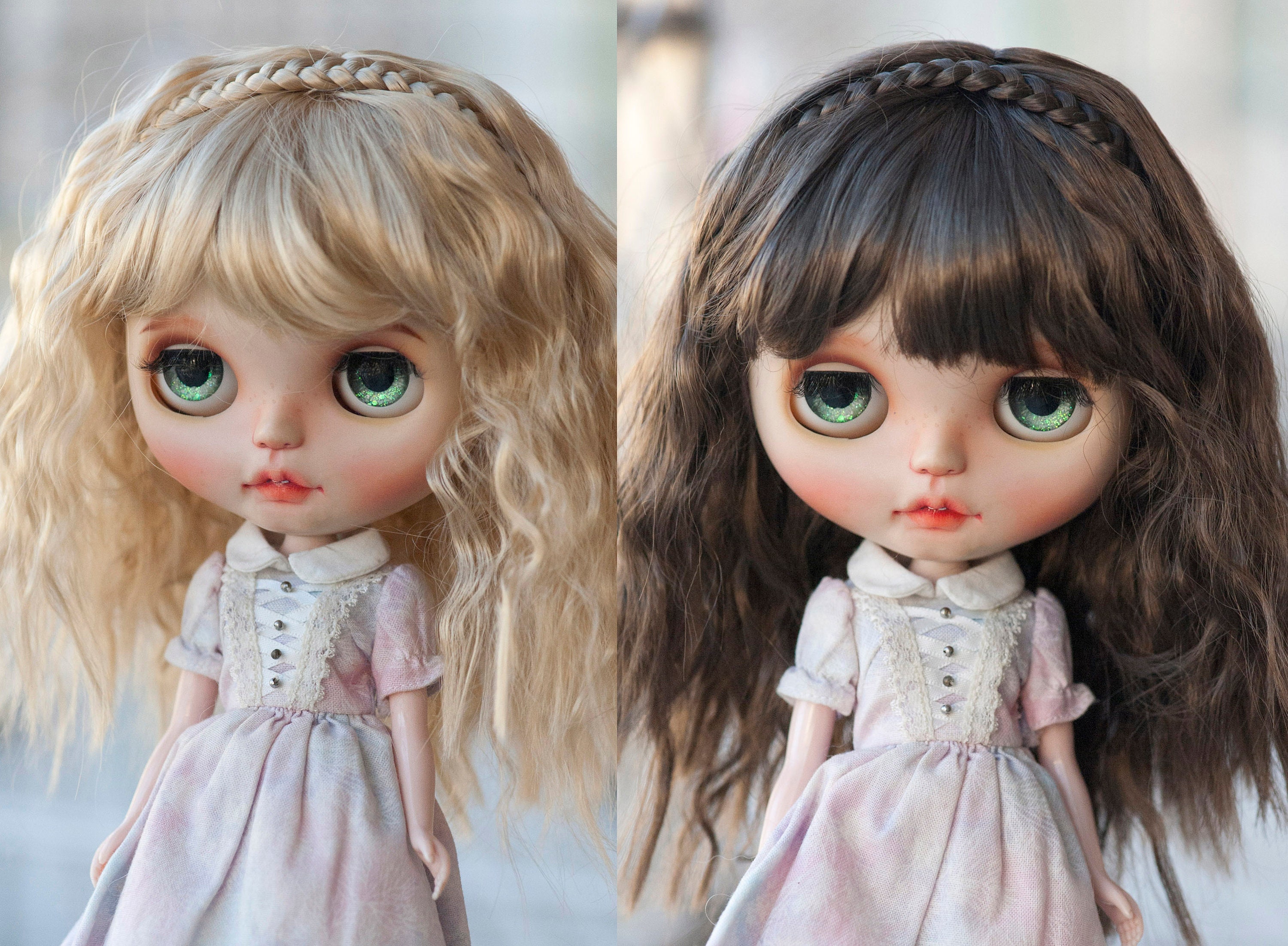 Doll With Bangs Etsy
