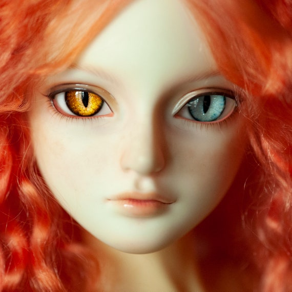 Sparkle Resin Cat Eyes: BJD Doll Eyeballs (12-20mm), 6 Colors - Etsy