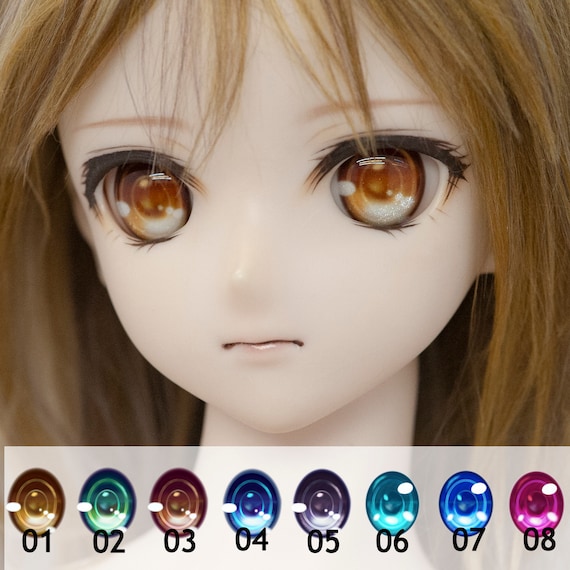 レジン製アニメドールアイ：キラキラ輝くBJDドールアイ（8mm～26mm
