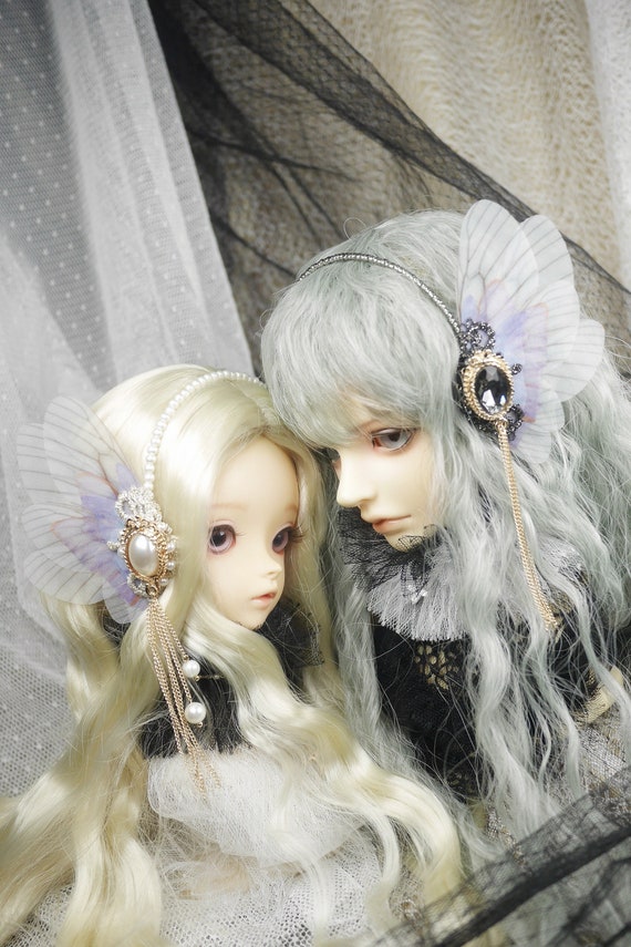 All Size Free Style Fur Doll Wig 19 Colors for BJD Pullip Blythe