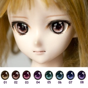 Anime Doll Eyes: Resin BJD Eyes for Dollfie, BJD, Obitsu, Nendoroid (8mm-26mm)