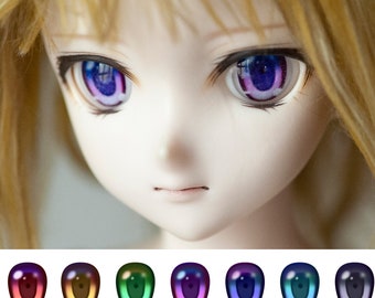 アニメドールアイ：BJD、オビツ、ねんどろいど用樹脂製キラキラアイ