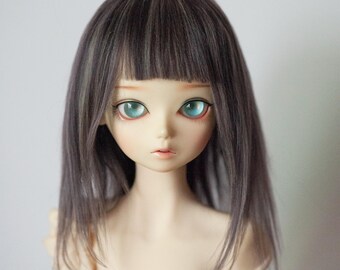 モヘア糸 BJD ドール用ウィッグ 頭囲14cm～24cm ドール用 - Etsy 日本