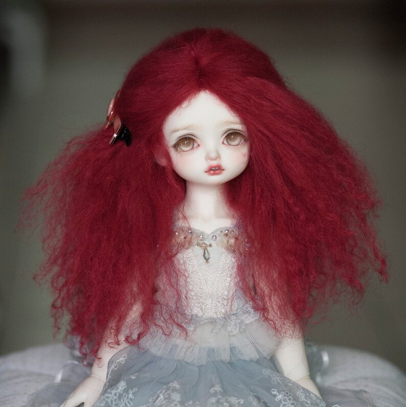 bjd mohair wig