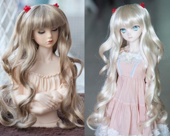 1. "BJD Doll with Long Blonde Hair" - wide 2