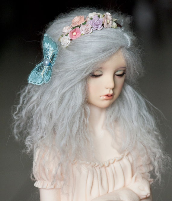 All Size Free Style Fur Doll Wig 19 Colors for BJD Pullip Blythe