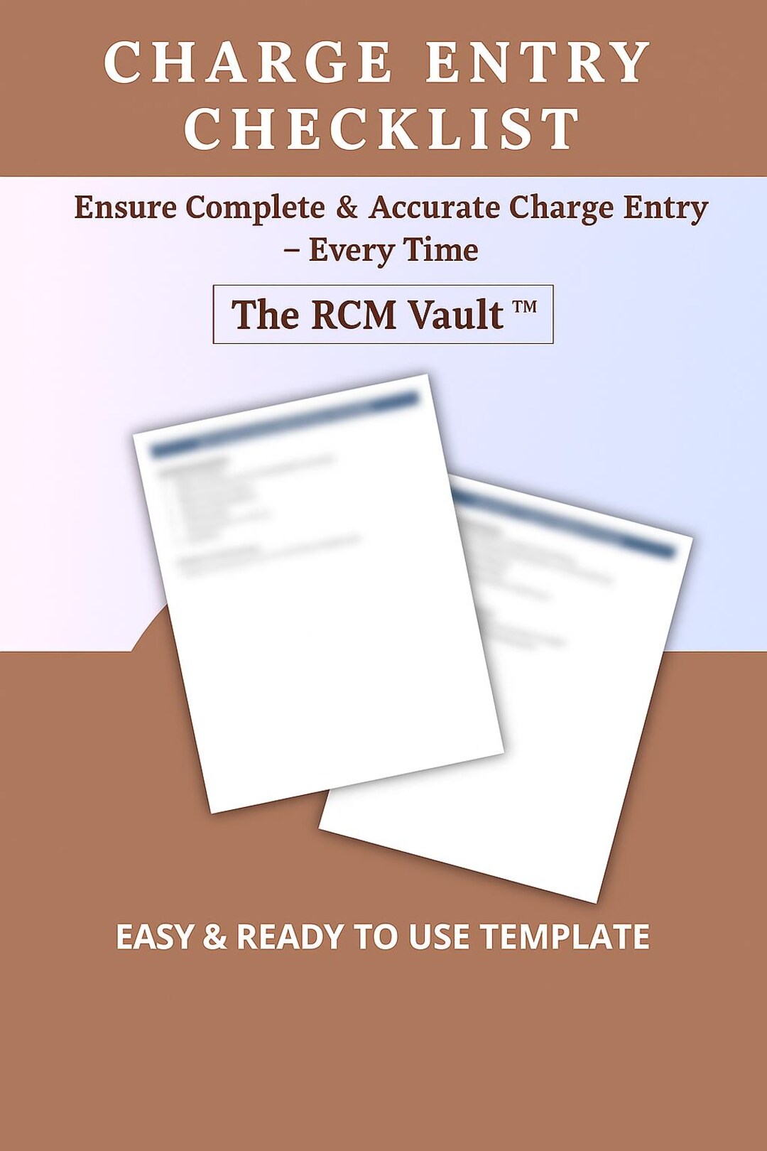 Charge List Sample Charge Entry Checklist | Clean Claims Workflow for Billers - Etsy