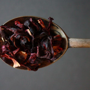 Organic Hibiscus Whole Flowers herbal tea, 100g