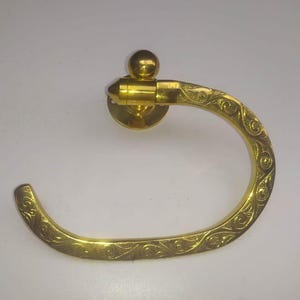 Brass Towel Holder for Bathroom Kitchen Towel Holder Hangers Wall Mount Solid Brass Hand Towel Ring Paper Towel Holder