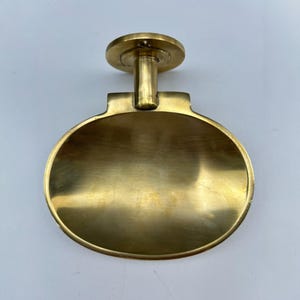 Polished Brass Soap Dish Wall Mount For Bathroom - Moroccan Handmade
