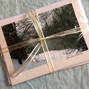 Juego de 5 tarjetas navideñas con motivos de nieve e invierno, tarjetas de felicitación navideñas en blanco, regalo para calcetines, regalo para ella, regalo de amigo secreto, tarjetas navideñas