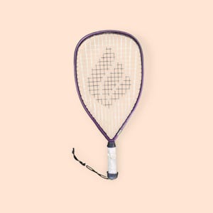 Ektelon Fusion Vintage Racquetball Racquet | Vintage Racket | Sports Decor | vintage tennis decor | Sports Memorabilia | purple racket