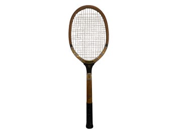 VERY RARE A.J. Reach, Wright and Ditson Vintage Wooden Racket | Autograph Model | Unique Vintage Wood Tennis Racket | Vintage racket wall