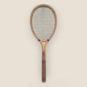 Thomas E. Wilson co. antique racquet | Vintage Wood Tennis Racket |dorm decor | tennis player gift | sports present | pro shop decor | dorm