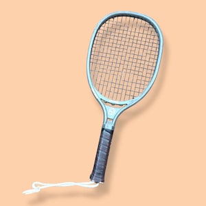 Spalding Centurion Vintage Blue Racquetball Racquet | Vintage Racket | Sports Decor | retro wall decor | tennis racquet display | retro