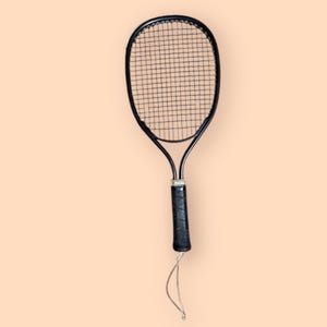 Ektelon Black Vintage Racquetball Racquet | Vintage Racket | Sports Decor | vintage tennis decor | Sports Memorabilia | black racket