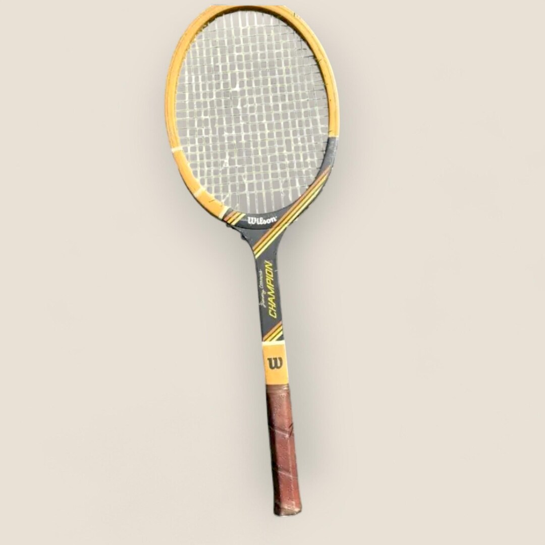 Jimmy Connors Racquets Wilson Jimmy Connors Vintage Wood Racket | Antique Wooded Tennis ...