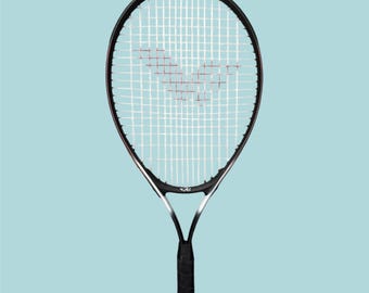 Vintage Vis JR-1 Kids Tennis Racquet junior racket grey red stick acra sport czech