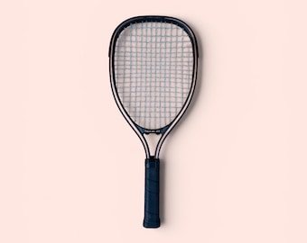 AMF Voit Nova III Black and Gold Vintage Graphite Racquetball Racquet | Vintage Rackets | Racquetball Equipment | Racquetball player Gift