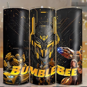 Bumblebee  Wrap, 20oz Skinny Tumbler Bumblebee Wrap PNG, Tumbler Sublimation Design