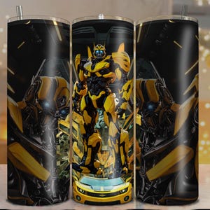 Bumblebee Tumbler Wrap, 20oz Skinny Tumbler Bumblebee Wrap PNG, Tumbler Sublimation Design