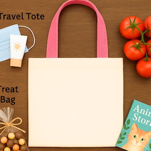 Blank Canvas Bag Eco Friendly Cotton Carrier Bulk Mini Tote Wholesale Craft Supply Diy Painting Project Customizable Fabric Handbag Colorful image 6