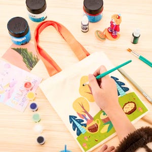 Wholesale Bulk Craft Supply Blank Canvas Mini Tote Bag Eco Friendly Cotton Carrier Customizable Fabric Handbag DIY Painting Project Sublimation Printing Ready Colorful Vibrant Assorted Options Short Handles Portable Gift Custom Branding