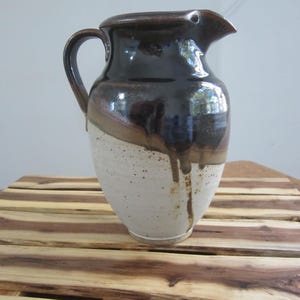 Studio Pottery Kamionkowy dzbanek Vintage Lata 70.