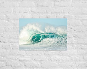 The Wedge Wave Photography Print - Newport Beach Surf Poster