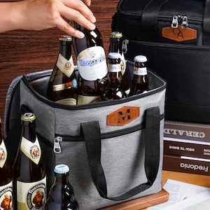 Bolsa térmica personalizada grabada, regalos personalizados para padrinos de boda, mochila térmica para padrinos de boda, bolsa térmica para cerveza de golf, bolsa de camping para amigos