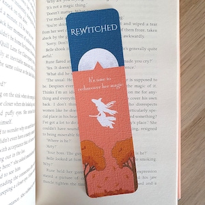 Rewitched Inspired Bookmark | Personalised Bookmark Gift | Handmade for Readers & Bookworms