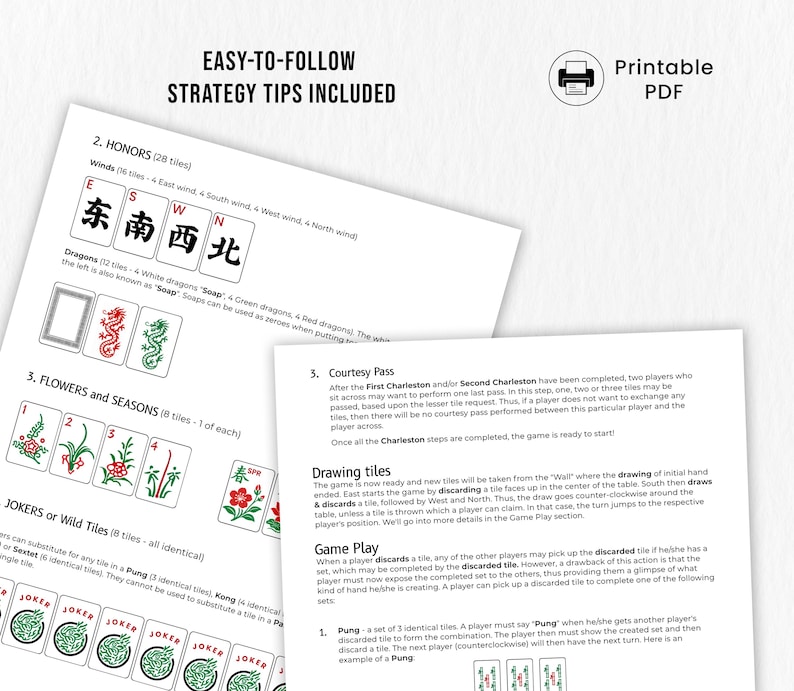 2026 American Mahjong Cheat Sheet Bundle | Mahjong Hand Tracker + Mahjong Guide + Digital Card | Beginner Strategy, Printable PDF Mah Jongg

Mahjong heat sheet,
mahjong all hands,
mah jongg strategy,
mahjong pivot guide,
mahjong bundle pdf,
mah jongg printable,
mahjong digital card,
mahjong 2026 bundle,
mah jongg 2026,
mahjong game night,
American Mahjong,
mahjong player,
mahjong 2026,

Master the 2026 Mahjong card faster with this printable American Mahjong Cheat Sheet Bundle.